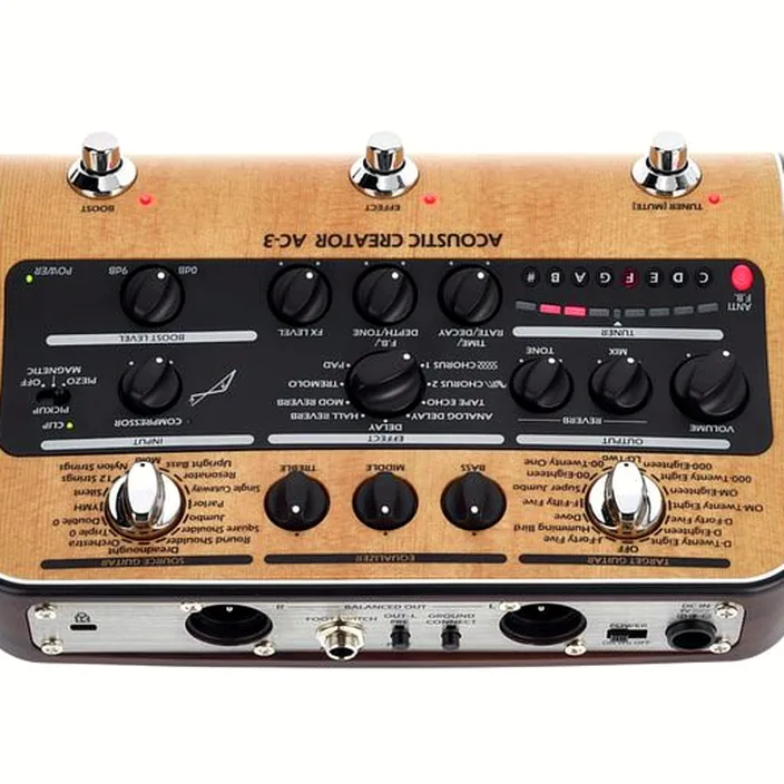 Pédale Zoom AC3 Acoustic Guitar FX , Comparatif, Avis, Test