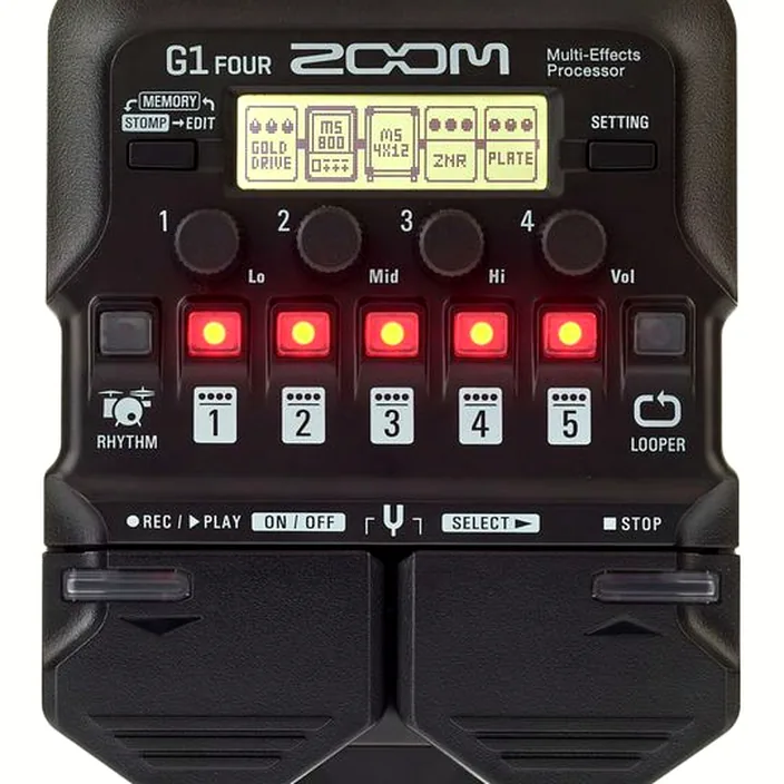 Et Avis Pédale Zoom G1 Four Multi-Effect-Pedal