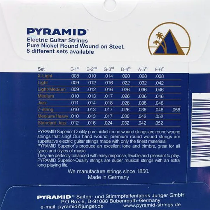 Pyramid Electric Strings 009-042 Comparatif, Avis, Test