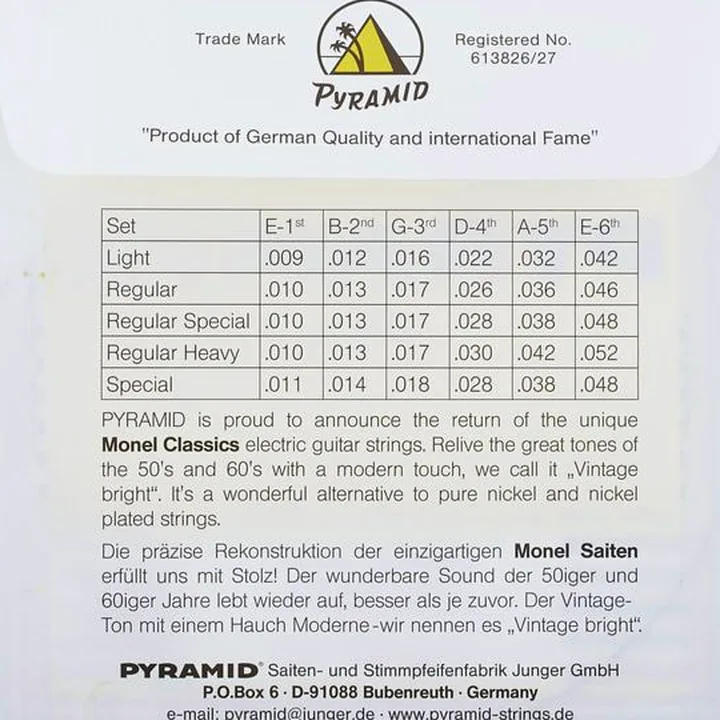 Pyramid Monel Classics 009/042 / Comparatif, Test & Avis
