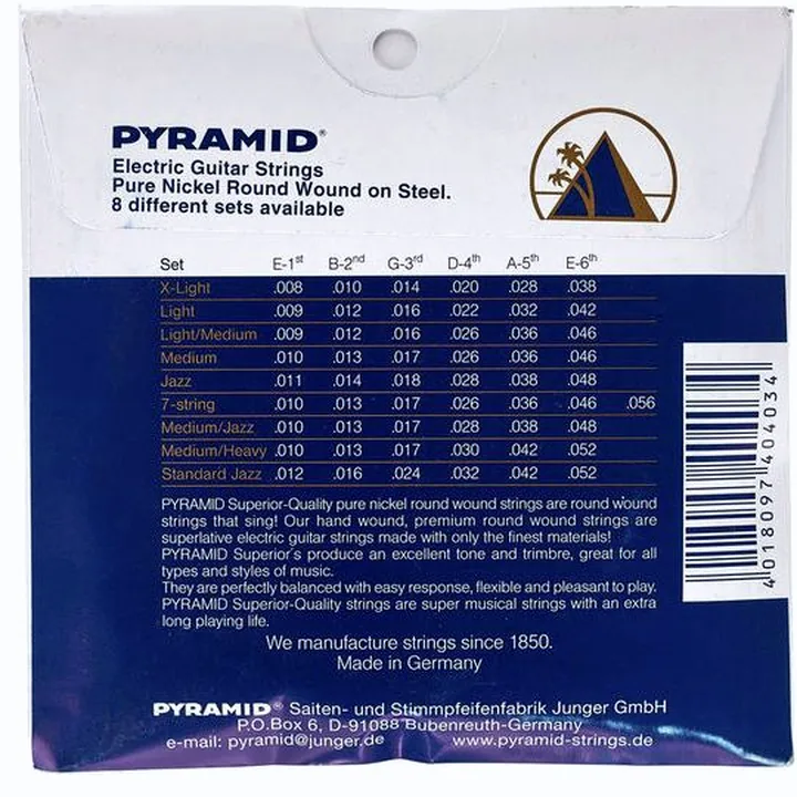Pyramid Pure Nickel Medium/Jazz Avis, Test, Comparatif