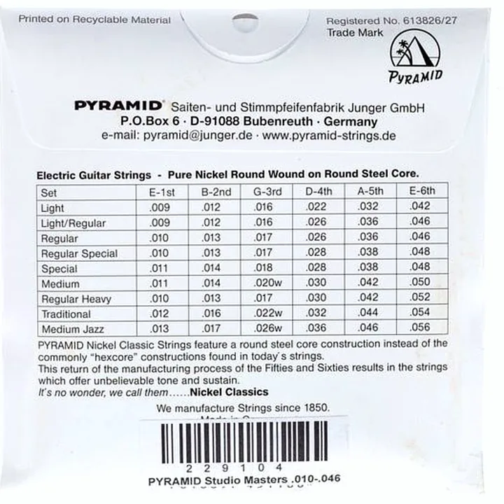 Pyramid Studio Masters Nickel ClassicR : Test, Avis & Comparatif