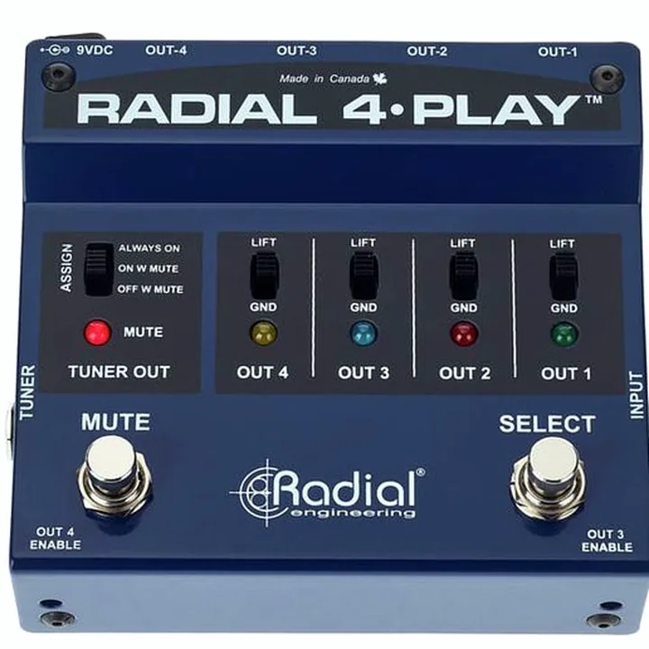 Radial Engineering 4Play , Test, Avis et Comparatif