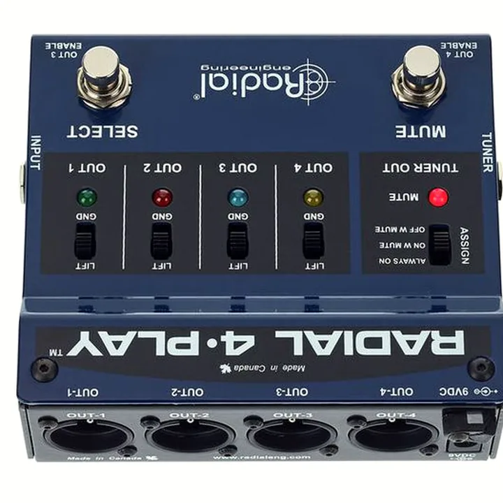 Radial Engineering 4Play , Test, Avis et Comparatif