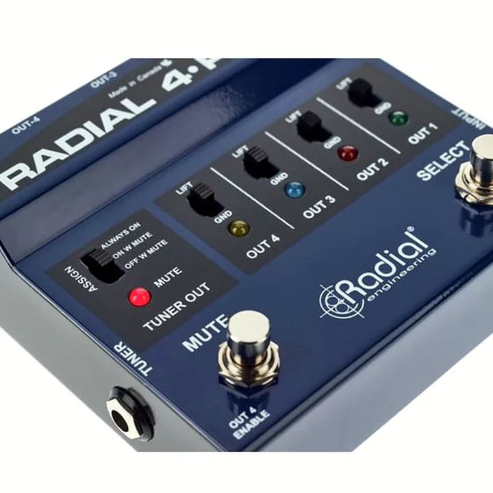 Radial Engineering 4Play , Test, Avis et Comparatif