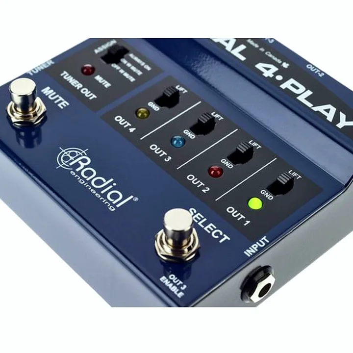 Radial Engineering 4Play , Test, Avis et Comparatif