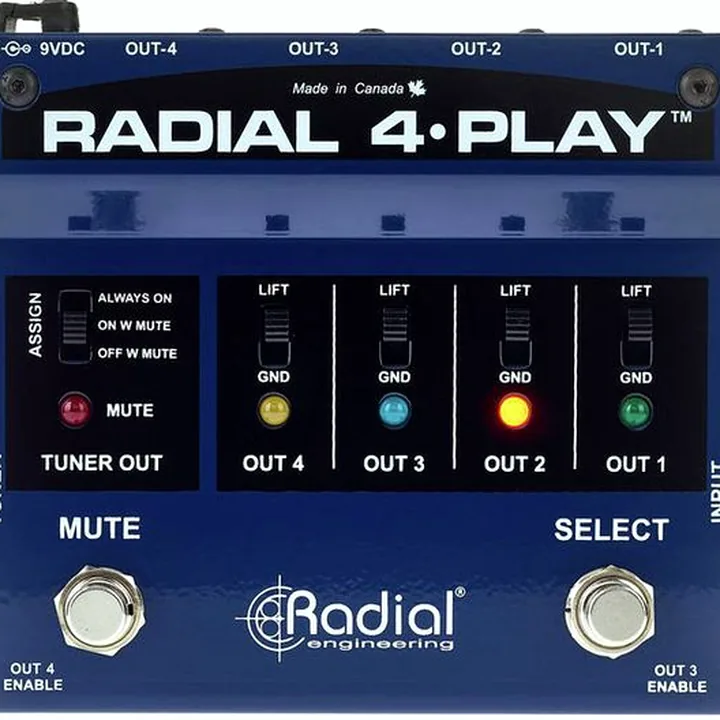 Radial Engineering 4Play , Test, Avis et Comparatif