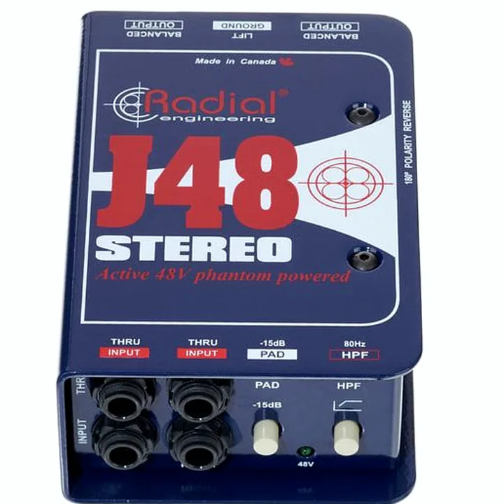 Radial Engineering J 48 Stereo , Test, Avis et Comparatif