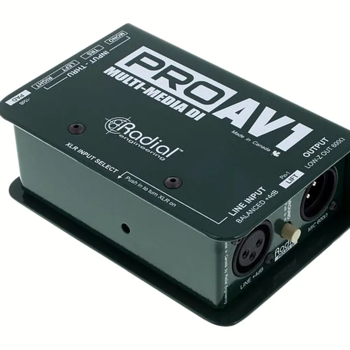 Radial Engineering Pro AV1 , Test, Avis et Comparatif