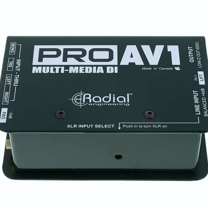 Radial Engineering Pro AV1 , Test, Avis et Comparatif