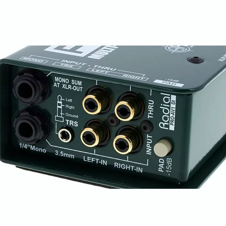 Radial Engineering Pro AV1 , Test, Avis et Comparatif
