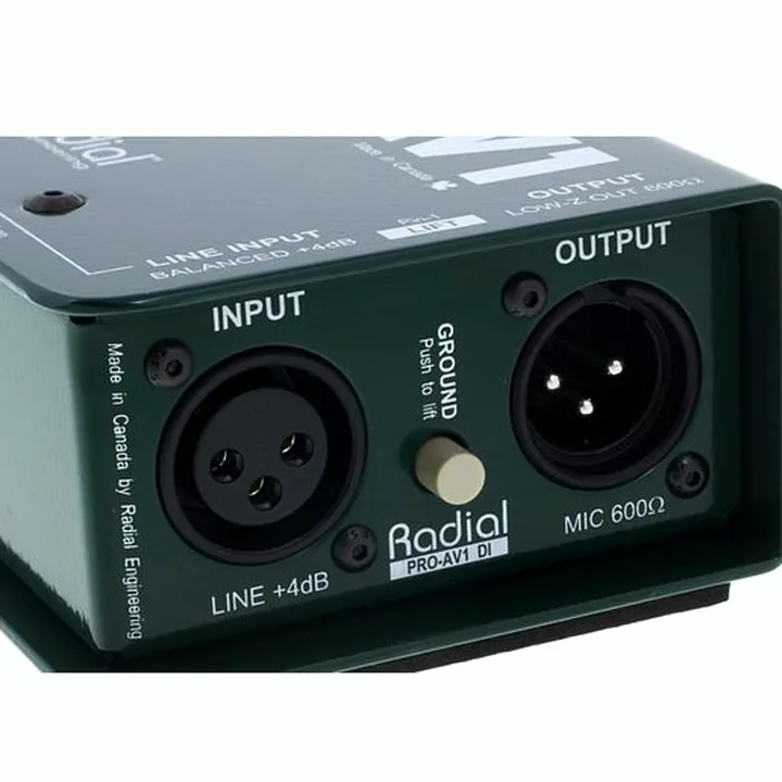 Radial Engineering Pro AV1 , Test, Avis et Comparatif