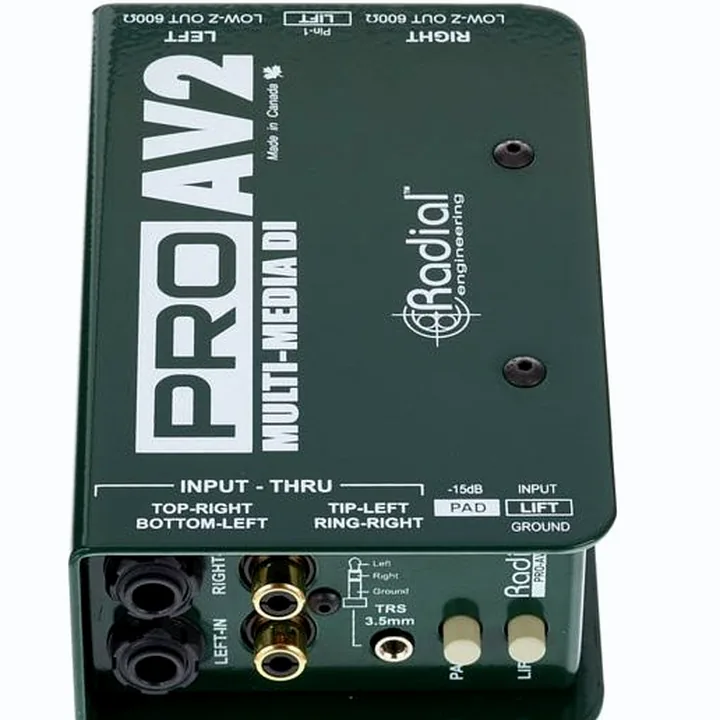 Radial Engineering Pro AV2 , Test, Avis et Comparatif