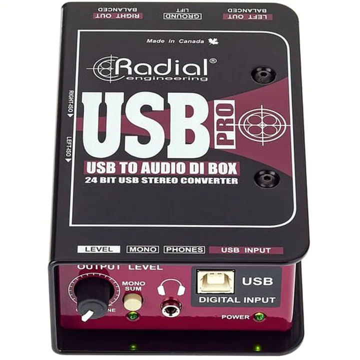 Radial Engineering USB-Pro , Test, Avis et Comparatif