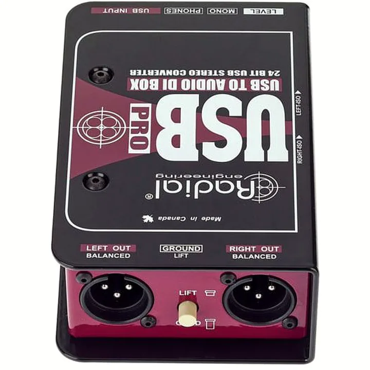 Radial Engineering USB-Pro , Test, Avis et Comparatif