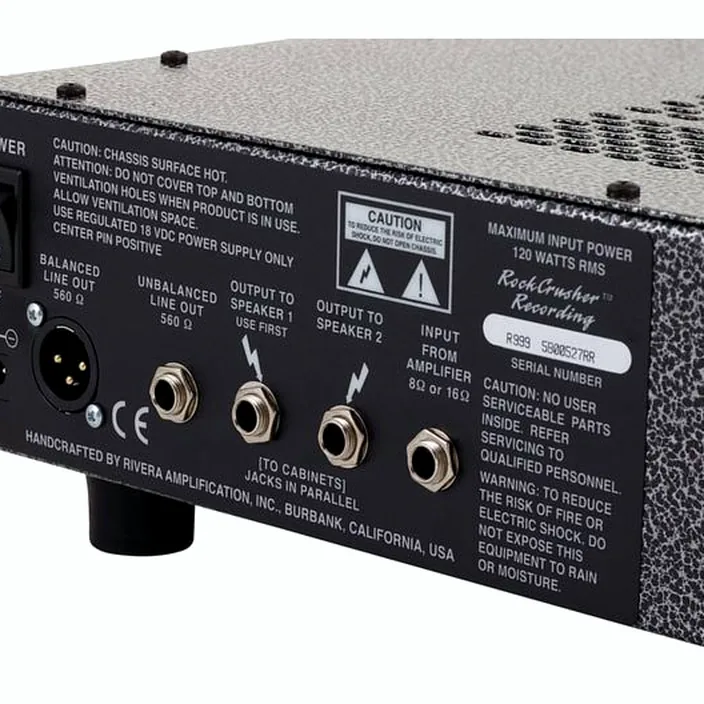 Rivera RockCrusher Recording : Test, Avis, Comparatif