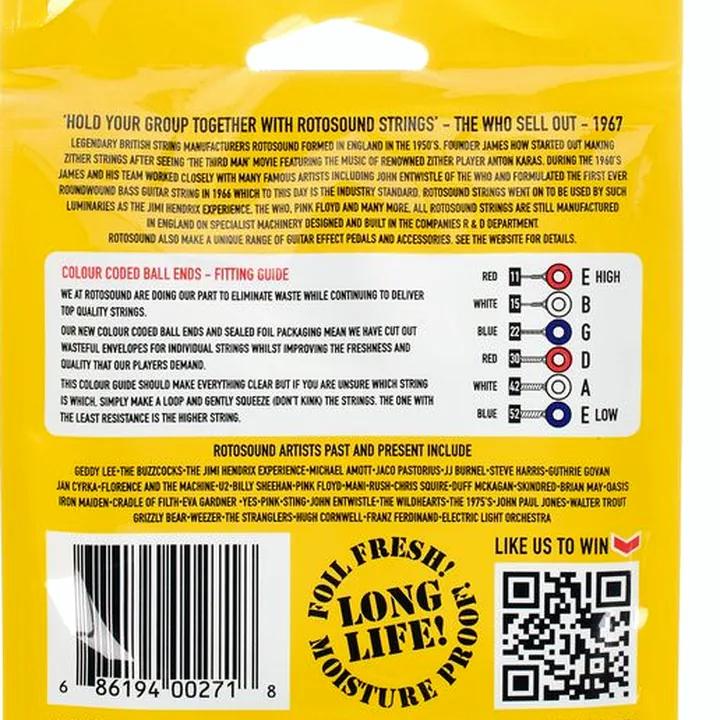 Rotosound Tru Bronze TB11 / Test, Comparatif & Avis