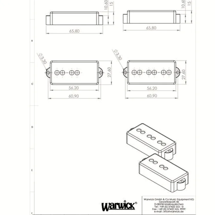 Sadowsky P/J-Style Bass Pickup 5-string : Avis, Comparatif & Test