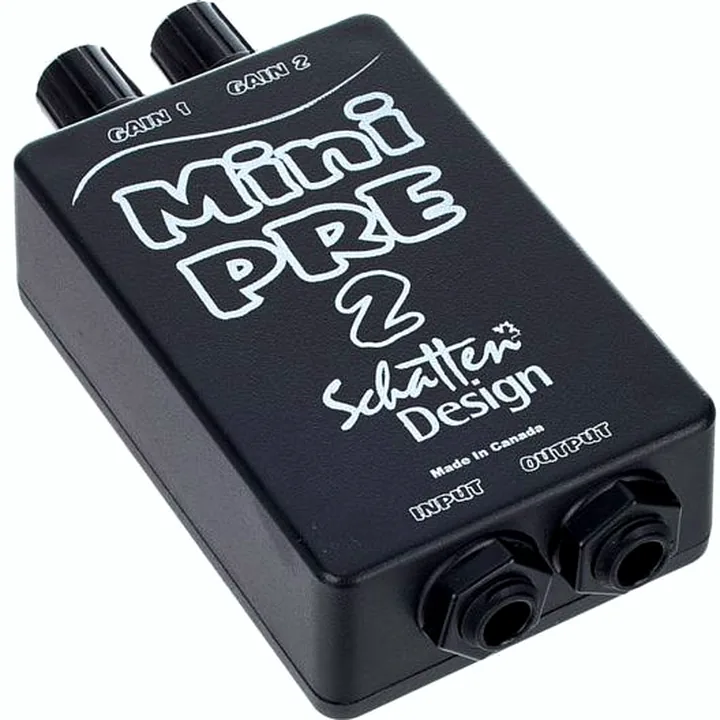 Schatten Design Mini Pre 2 Acoustic Preamp , Test, Avis et Comparatif