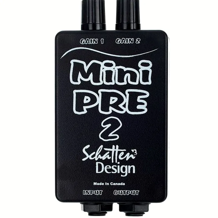 Schatten Design Mini Pre 2 Acoustic Preamp , Test, Avis et Comparatif