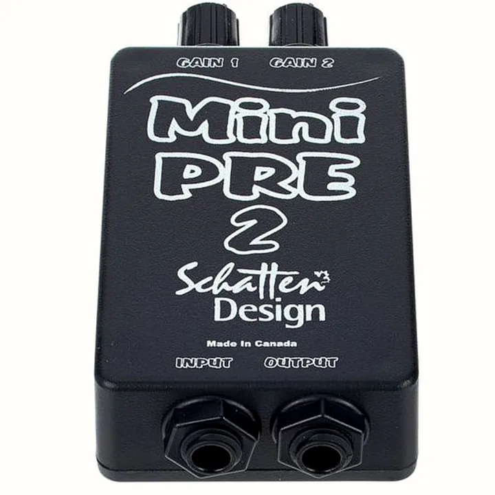 Schatten Design Mini Pre 2 Acoustic Preamp , Test, Avis et Comparatif