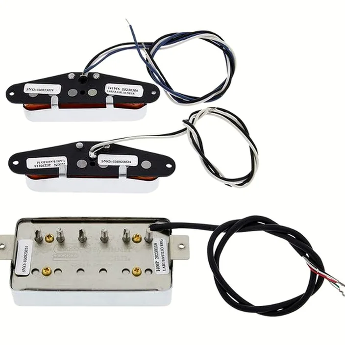 Et Test : Seymour Duncan Lari Basilio Set Chrome