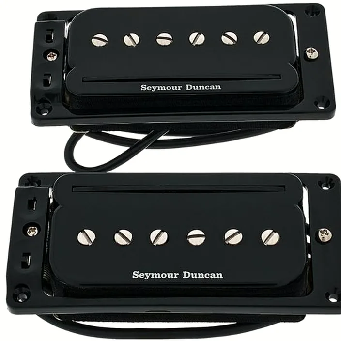 Seymour Duncan SHPR-1S P-Rail Set Flat BK