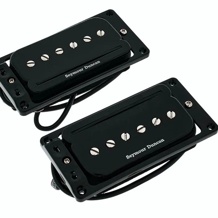 Seymour Duncan SHPR-1S P-Rail Set Flat BK