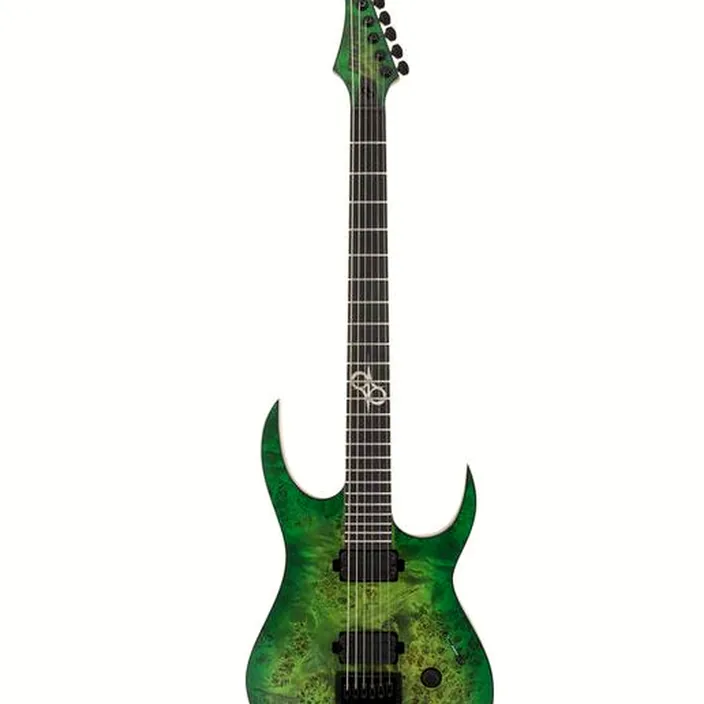Solar Guitars S1.6 LB-27 Lime Burst Matte