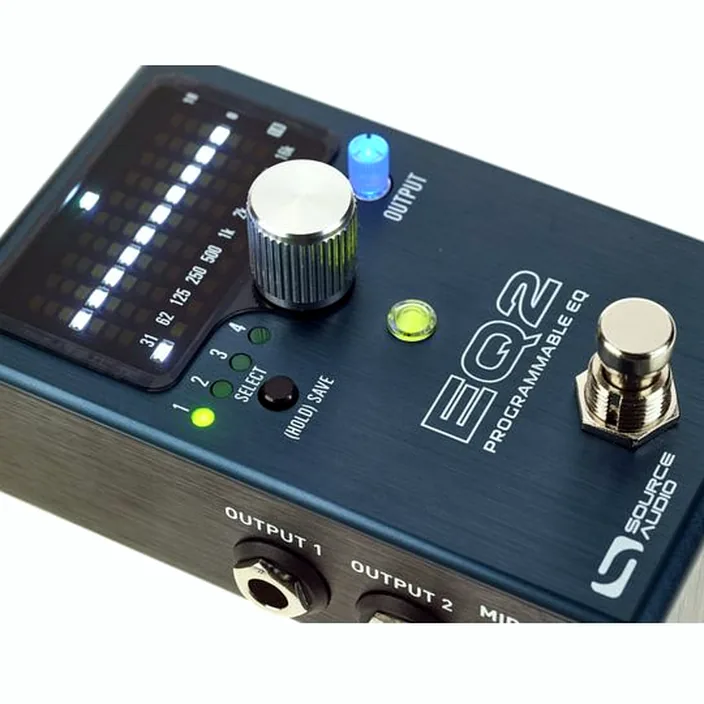 Source Audio Rear Source Audio SA 270 - One Series EQ2 - Test, Avis, Comparatif