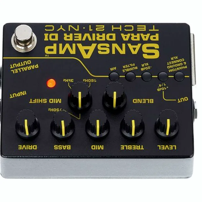 Tech 21 SansAmp Paradriver D.I. V2 : Test, Avis, Comparatif