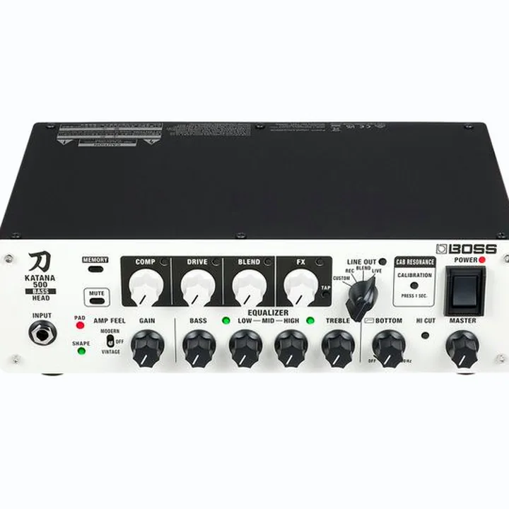 Test, Avis Boss Katana-500 Bass Head