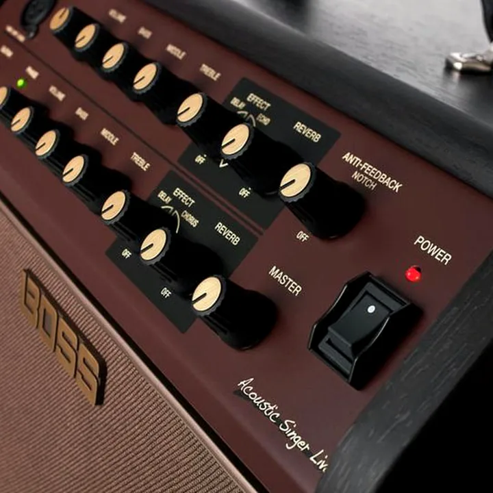 Test & Avis combo Boss Acoustic Singer Live LT
