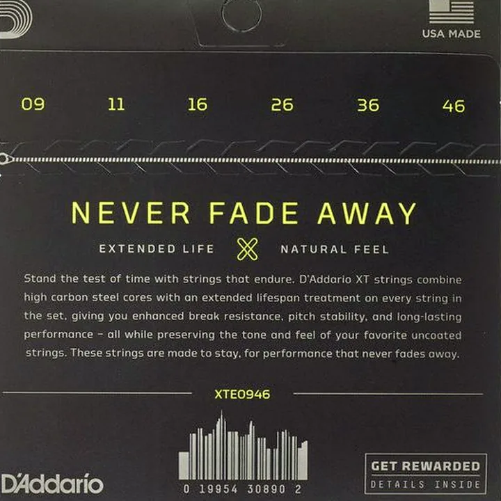 Test, Avis : Daddario XTE0946 Super Light