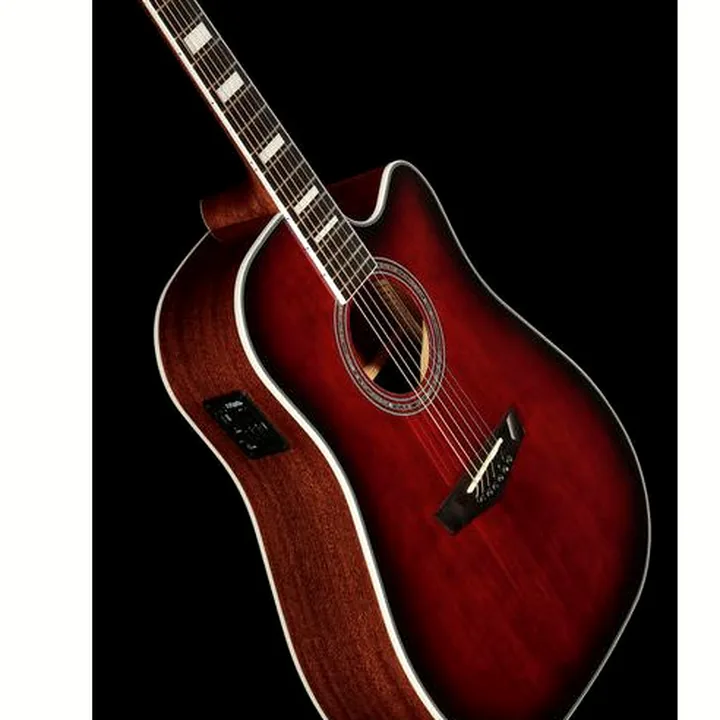 Test & Avis : DAngelico Premier Bowery Black Cherry B