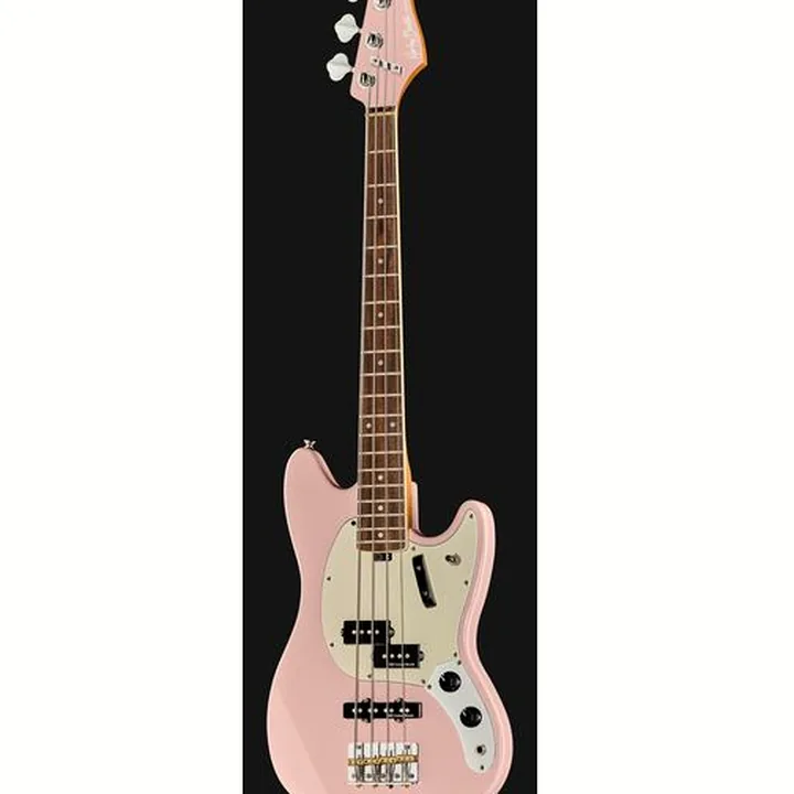 Test & Avis de la basse électrique Harley Benton MV-4MSB Shell Pink w/Case