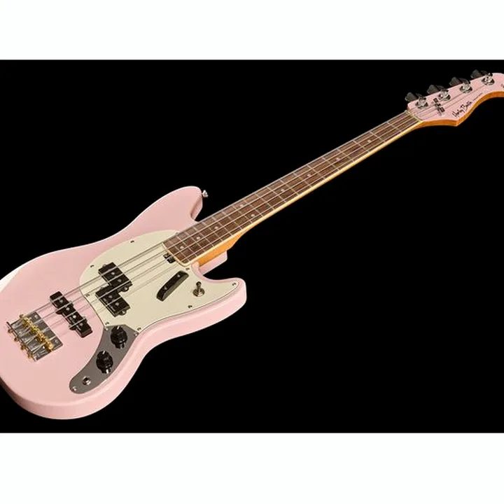 Test & Avis de la basse électrique Harley Benton MV-4MSB Shell Pink w/Case