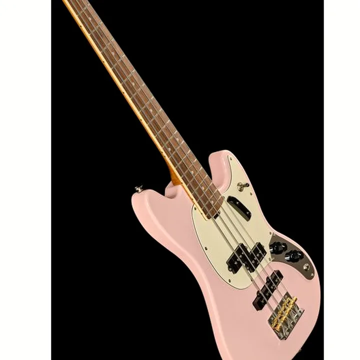 Test & Avis de la basse électrique Harley Benton MV-4MSB Shell Pink w/Case
