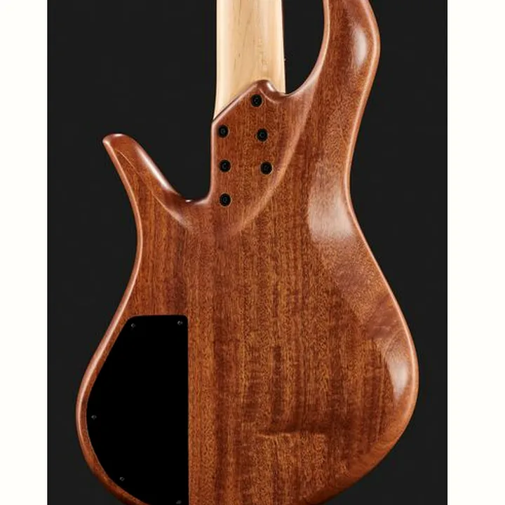 Test & Avis de la basse électrique Torillo Shevette 5 Double Cut Spalted