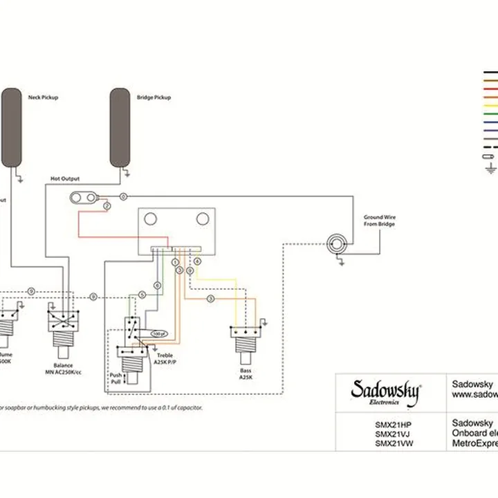 Basse électrique Sadowsky MetroExp 21 HybPJ 5 Morado SIL / Test, Avis et Comparatif