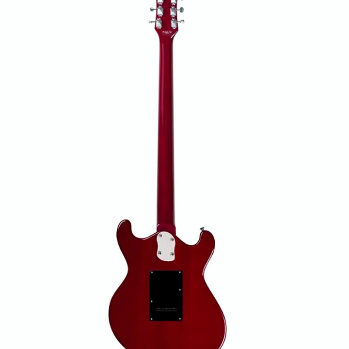 Test & Avis de la guitare électrique Danelectro 66BT Transparent Red