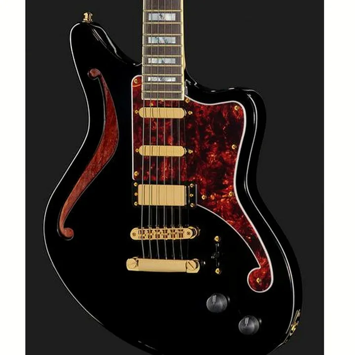 Test, Avis de la guitare électrique DAngelico Deluxe Bedford SH BK