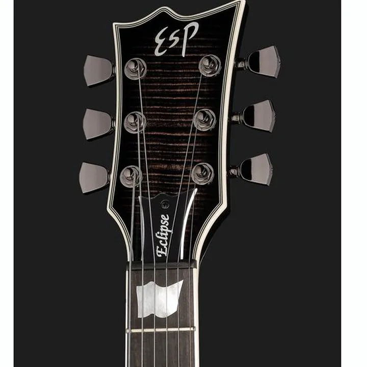 Test & Avis de la guitare électrique ESP Eclipse Custom ST Black SB