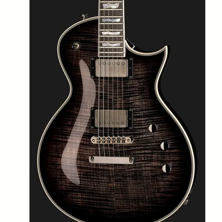 Test & Avis de la guitare électrique ESP Eclipse Custom ST Black SB
