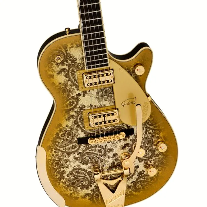 Test & Avis de la guitare électrique Gretsch G6134TG LTD Paisley Penguin GD
