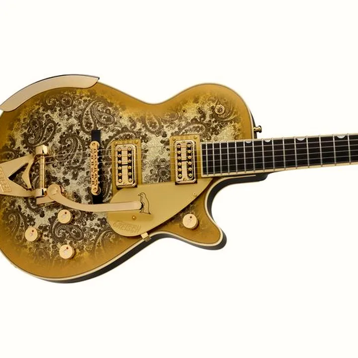 Test & Avis de la guitare électrique Gretsch G6134TG LTD Paisley Penguin GD