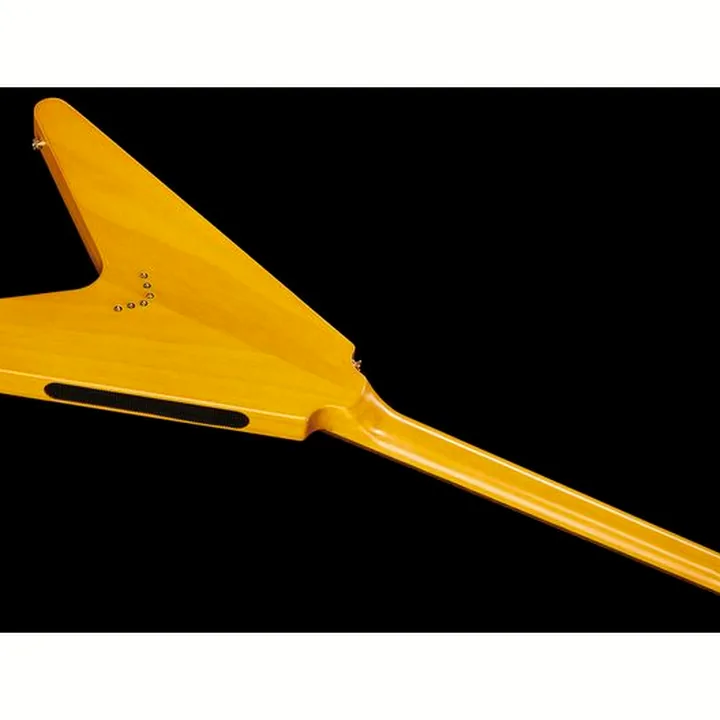 Test & Avis de la guitare Epiphone Flying V Korina Aged Nat. LH