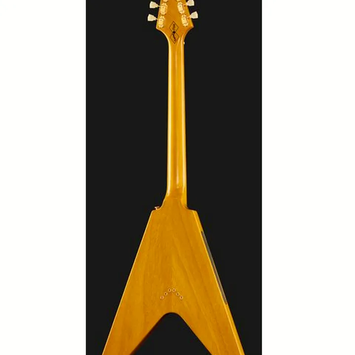 Test & Avis de la guitare Epiphone Flying V Korina Aged Nat. LH