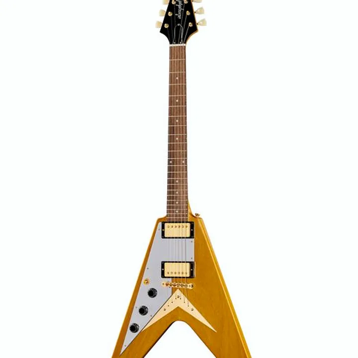 Guitare Epiphone Flying V Korina Aged Nat. LH