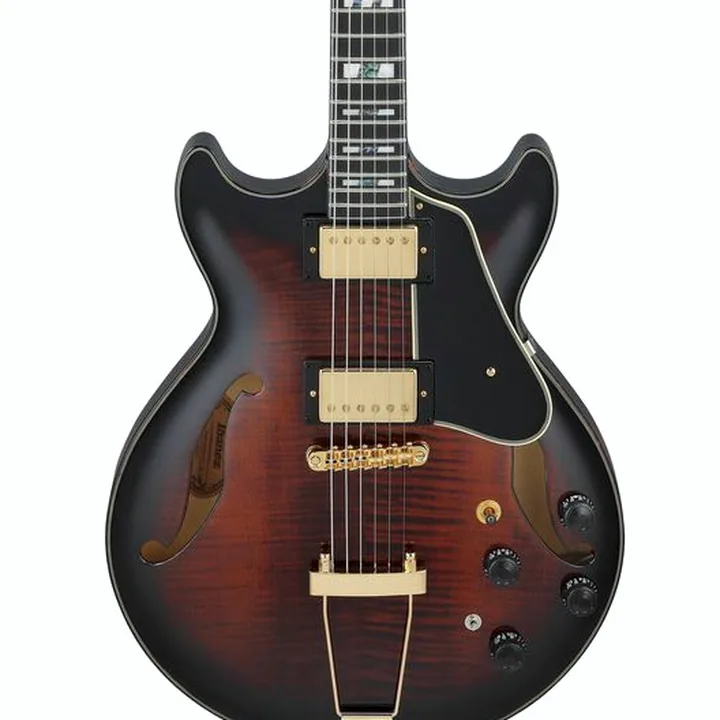 Test & Avis de la guitare Ibanez AMH100FM-DVS